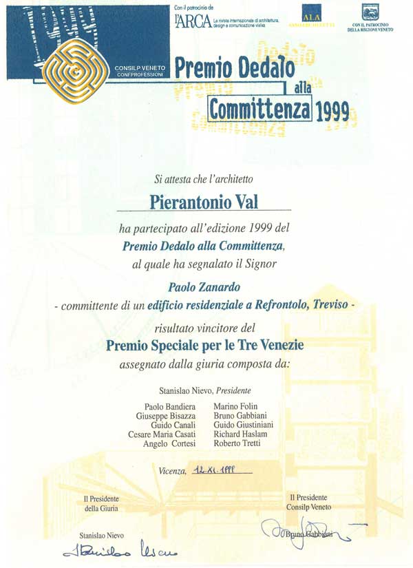 Architettiriccival_premiodedalo1999
